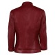 Biohazard Death Island Claire Redfield Real Leather Jacket