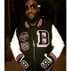 Black Bottle Boys Black & White Varsity Jacket Black Bottle Boys Black & White Varsity Jacket