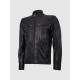 Black Cafe Racer Summer Jacket