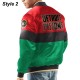 Black History Month Detroit Pistons Color Block Jacket Black History Month Detroit Pistons Color Block Jacket
