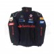 Black Mercedes Benz Santander Bomber Racing Jacket Black Mercedes Benz Santander Bomber Racing Jacket