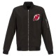 Black New Jersey Devils Lightweight Bomber Jacket