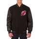 Black New Jersey Devils Varsity Jacket