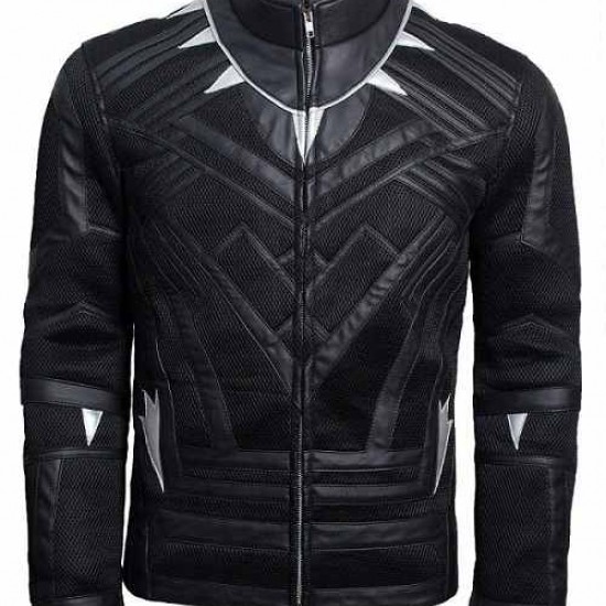 Black Panther Leather Fashion Jacket Black Panther Leather Fashion Jacket