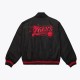 Black Philadelphia 76ers Satin Full-Zip Jacket Black Philadelphia 76ers Satin Full-Zip Jacket