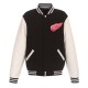 Black & White Detroit Red Wings Varsity Jacket Black & White Detroit Red Wings Varsity Jacket