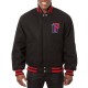 Black Wool Detroit Pistons Varsity Jacket Black Wool Detroit Pistons Varsity Jacket