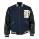 Black and Blue Detroit Tigers 1955 Letterman Jacket