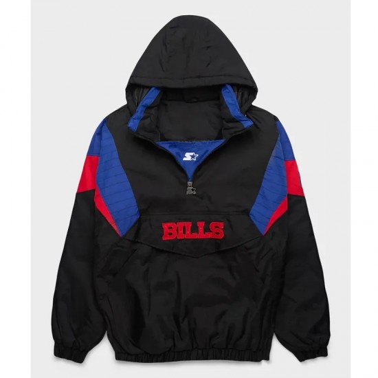 Blackout Buffalo Bills Breakaway Pullover Jacket