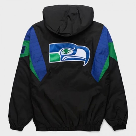 Blackout Seattle Seahawks Breakaway Pullover Jacket