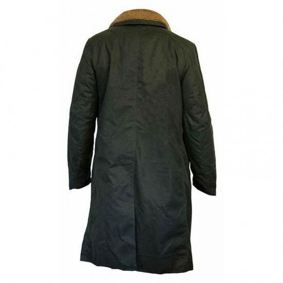 Blade Runner 2049 Officer K Ryan Gosling Mens Trench Wool Coat Blade Runner 2049 Officer K Ryan Gosling Mens Trench Wool Coat