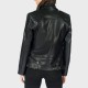 Blood Red Commando Leather Jacket
