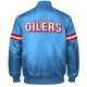 Blue Houston Oilers Retro Jacket