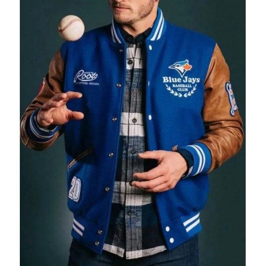 Blue Jays Varsity Letterman Jacket Blue Jays Varsity Letterman Jacket