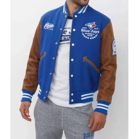 Blue Jays Varsity Letterman Jacket Blue Jays Varsity Letterman Jacket