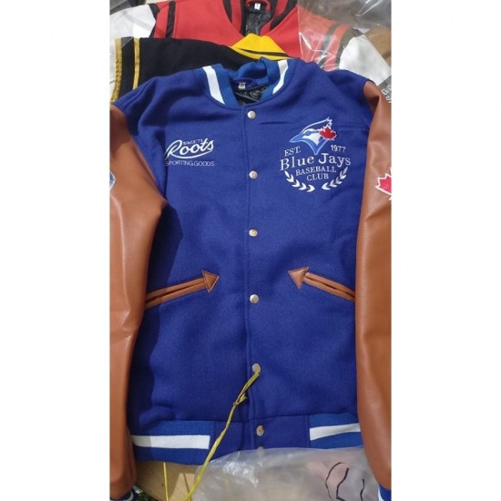 Blue Jays Varsity Letterman Jacket Blue Jays Varsity Letterman Jacket
