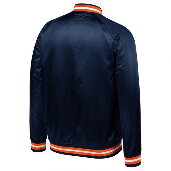 Bomber Detroit Tigers Starter Blue Jacket Bomber Detroit Tigers Starter Blue Jacket