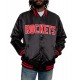 Bomber Houston Rockets Satin Black Jacket Bomber Houston Rockets Satin Black Jacket