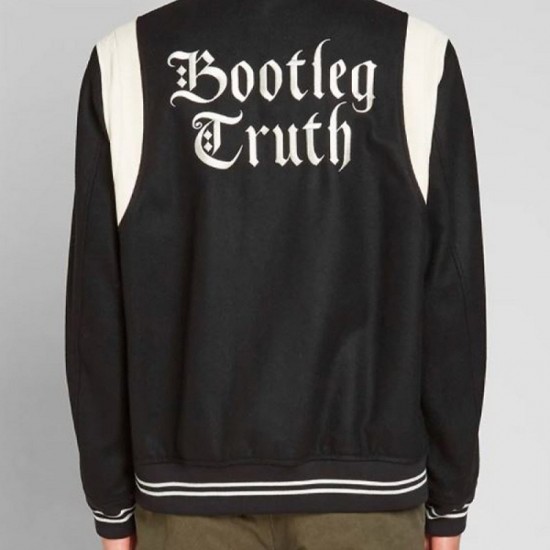 Bootleg Truth Undercover Bomber Black Jacket Bootleg Truth Undercover Bomber Black Jacket