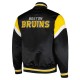Boston Bruins Midweight Black Satin Jacket Boston Bruins Midweight Black Satin Jacket