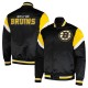 Boston Bruins Midweight Black Satin Jacket Boston Bruins Midweight Black Satin Jacket