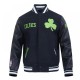 Boston Celtics 2024/25 City Edition Black Chenille Varsity Jacket