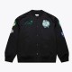 Boston Celtics Black Out Satin Jacket Boston Celtics Black Out Satin Jacket