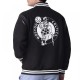 Boston Celtics Clutch Hitter Black Varsity Jacket
