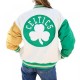 Boston Celtics Color Block Bomber Jacket