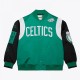 Boston Celtics Origins Green Satin Jacket