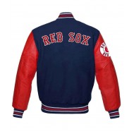 Boston Red Sox Letterman Red and Blue Jacket