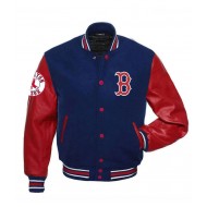 Boston Red Sox Letterman Red and Blue Jacket