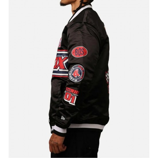 Boston Red Sox Rally 2024 Drive Varsity Jacket Boston Red Sox Rally 2024 Drive Varsity Jacket