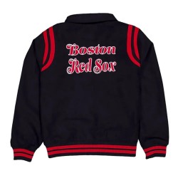 Boston Red Sox Sport Night Teddy Varsity Jacket