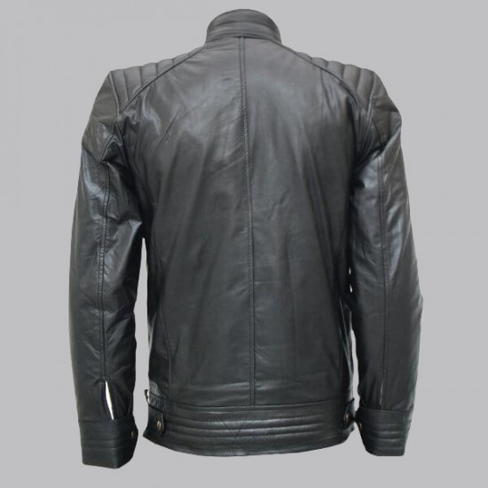 Bourne Legacy Black Leather Jacket Bourne Legacy Black Leather Jacket