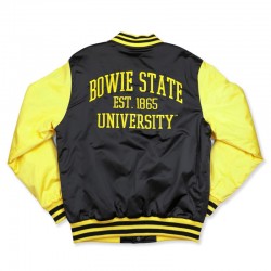 Bowie State Bulldogs Black and Gold Jacket