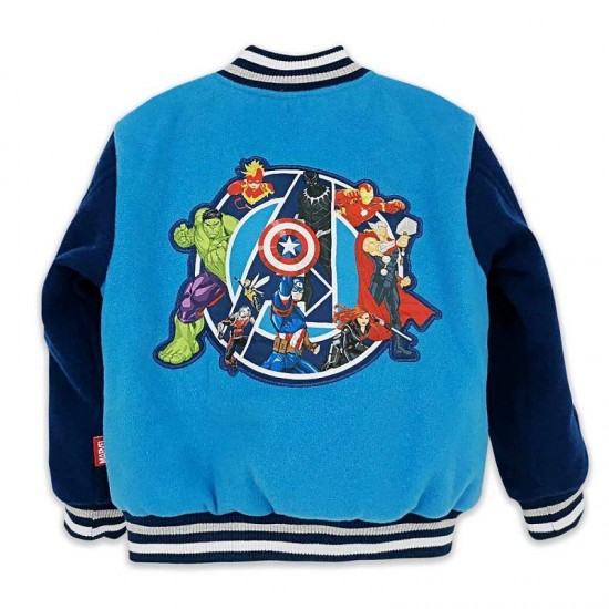 Boys Marvel's The Avengers Varsity Jacket Boys Marvel's The Avengers Varsity Jacket
