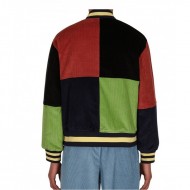 Brain Dead Patchwork Corduroy Letterman Jacket