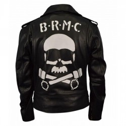 Brando Wild One Motorcycle Black Leather Jacket