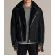 Brooklyn Black Biker Fur Jacket Brooklyn Black Biker Fur Jacket