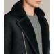 Brooklyn Black Biker Fur Jacket Brooklyn Black Biker Fur Jacket