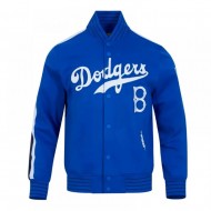 Brooklyn Dodgers Logo Game Day Royal Jacket