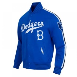 Brooklyn Dodgers Logo Game Day Royal Jacket