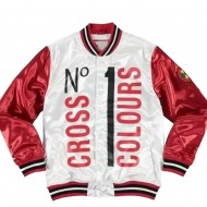 Bruno Mars 24K Warm-Up Satin Bomber Jacket