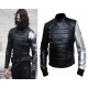 Bucky Barnes Silver Sleeves Winter Soldier Jacket Bucky Barnes Silver Sleeves Winter Soldier Jacket