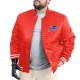 Buffalo Bills Adaptive Varsity Satin Jacket
