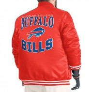 Buffalo Bills Adaptive Varsity Satin Jacket