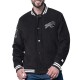 Buffalo Bills Blackout Corduroy Varsity Jacket