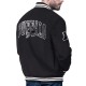 Buffalo Bills Blackout Corduroy Varsity Jacket