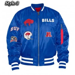 Buffalo Bills Bomber MA-1 Jacket